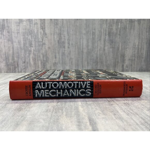 Automotive Mechanics Crouse And Anglin Second Canadian Edition Rare Hardcover - Picture 4 of 14